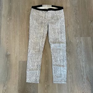 Helmut Lang women’s black and white leggings 27